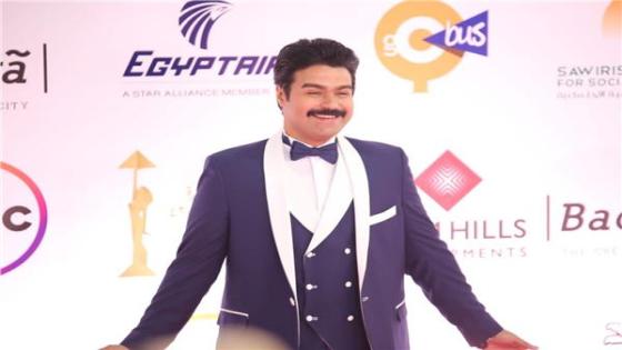 الفنان إسلام إبراهيم يعلن سبب حضوره حفل مهرجان القاهرة السينمائي