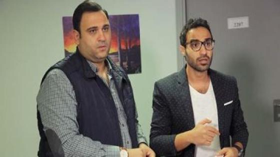 أحمد فهمي وأكرم حسني