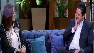 الفنانة بشرى السبب في بكاء زوجها على الهواء في برنامج معكم