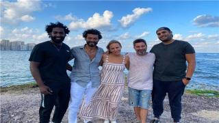 الفنان خالد النبوي يستكمل تصوير فيلم قمر 14