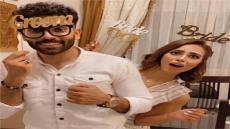 صورة خطوبة الفنانة رنا سماحة والملحن سامر أبو طالب