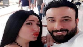 الفنانة عبير صبري تحتفل بعيد ميلاد زوجها أيمن البياع بطريقة رومانسية